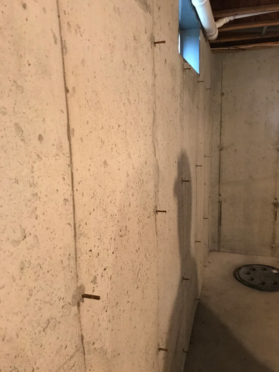 What Is That Rusty Thing Sticking Out Of My Foundation Wall Boston Ma - How To Repair Spalling Concrete Block Basement Walls
