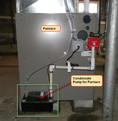 A1 Foundation Crack Repair - Condensation Pump