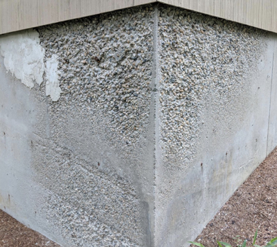 Do I Need To Repair Exterior Foundation Walls That Are Damaged Pitted Or Spalled Boston Ma - How To Repair Spalling Concrete Block Basement Walls